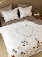 Постільна білизна First choice Bloomy 3D Satin евро 200х220 - Зображення 2