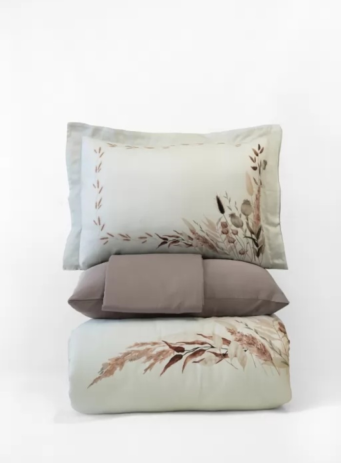 Постільна білизна First choice Rilbon 3D Satin евро 200х220 - Зображення 4