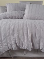 Постільна білизна ARDUS GREY Natural Cotton Series з вареної бавовни, євро комплект 200×220 - Зображення 4