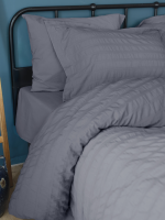 Постільна білизна ARIANNA QUICKSILVER Natural Cotton Series з вареної бавовни, євро комплект 200×220 - Зображення 3