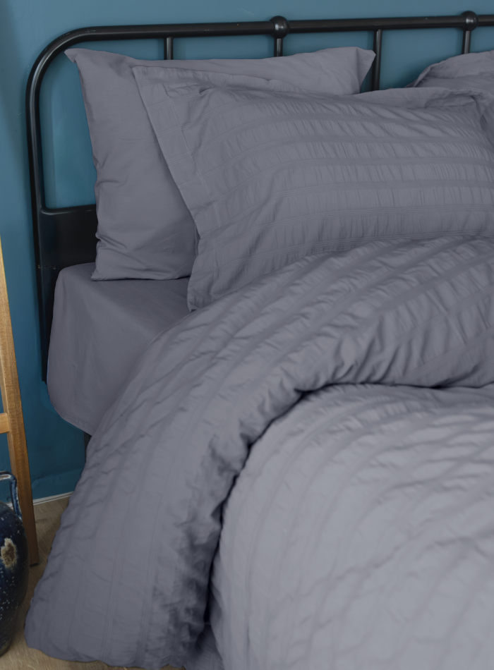 Постільна білизна ARIANNA QUICKSILVER Natural Cotton Series з вареної бавовни, євро комплект 200×220 - Зображення 3