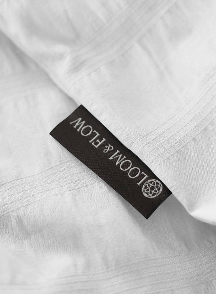 Постільна білизна ARIANNA WHITE Natural Cotton Series з вареної бавовни, євро комплект 200×220 - Зображення 7