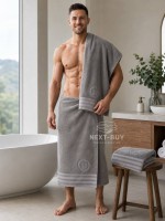 Maison D'or Delon Grey Cotton набір рушників для чоловіків сірий - Зображення 7