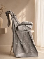 Maison D'or Delon Grey Cotton набір рушників для чоловіків сірий
