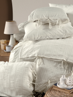 Постільна білизна ARDUS KREM Natural Cotton Series з вареної бавовни, євро комплект 200×220 - Зображення 3