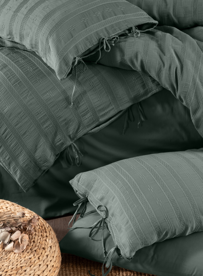 Постільна білизна ARDUS MOONMIST Natural Cotton Series з вареної бавовни, євро комплект 200×220 - Зображення 3