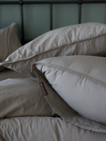 Постільна білизна JADORA GREY Natural Cotton Series з вареної бавовни, євро комплект 200×220 - Зображення 5
