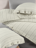 Постільна білизна RIHANNA GREY Natural Cotton Series з вареної бавовни, євро комплект 200×220 - Зображення 3
