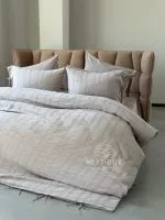 Постільна білизна ARDUS GREY Natural Cotton Series з вареної бавовни, євро комплект 200×220 - Зображення 4