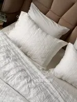 Постільна білизна ARDUS KREM Natural Cotton Series з вареної бавовни, євро комплект 200×220 - Зображення 3