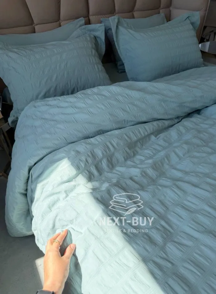Постільна білизна ARIANNA SHADOW Natural Cotton Series з вареної бавовни, євро комплект 200×220 - Зображення 2