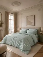 Постільна білизна ARIANNA SHADOW Natural Cotton Series з вареної бавовни, євро комплект 200×220 - Зображення 6