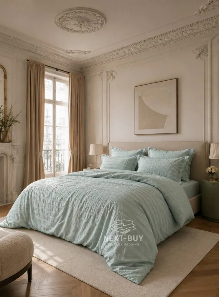 Постільна білизна ARIANNA SHADOW Natural Cotton Series з вареної бавовни, євро комплект 200×220 - Зображення 6