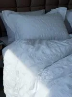 Постельное бельё ARIANNA WHITE Natural Cotton Series из варёного хлопка, евро комплект 200×220 — изображение 4