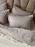 Постільна білизна BERTHE MINK Natural Cotton Series з вареної бавовни, євро комплект 200×220 - Зображення 3