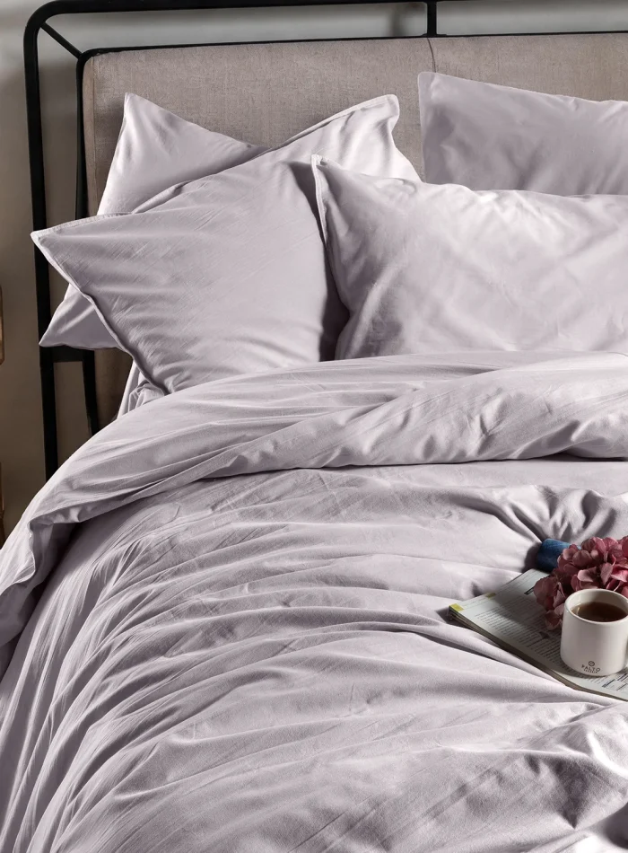 Постельное бельё First Choice Arrow Raindrops Natural Cotton Series из варёного хлопка, евро 200×220 — изображение 2