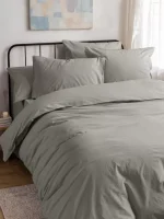 Постельное бельё First Choice Arrow Ash Natural Cotton Series из варёного хлопка, евро 200×220