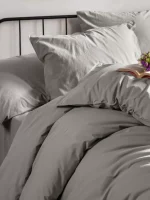 Постельное бельё First Choice Arrow Ash Natural Cotton Series из варёного хлопка, евро 200×220 — изображение 2