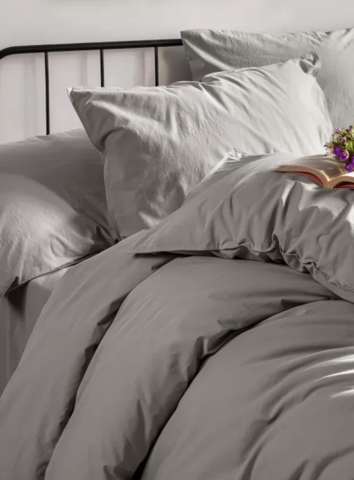 Постільна білизна First Choice Arrow Ash Natural Cotton Series з вареної бавовни, євро 200×220 - Зображення 2