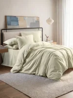 Постельное бельё First Choice Arrow Cream Natural Cotton Series из варёного хлопка, евро 200×220