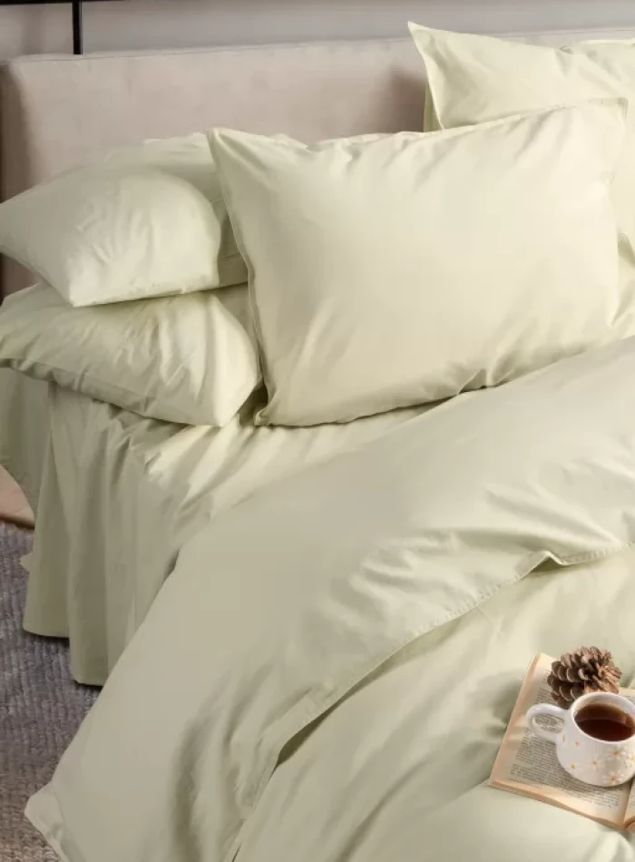 Постільна білизна First Choice Arrow Cream Natural Cotton Series з вареної бавовни, євро 200×220 - Зображення 2