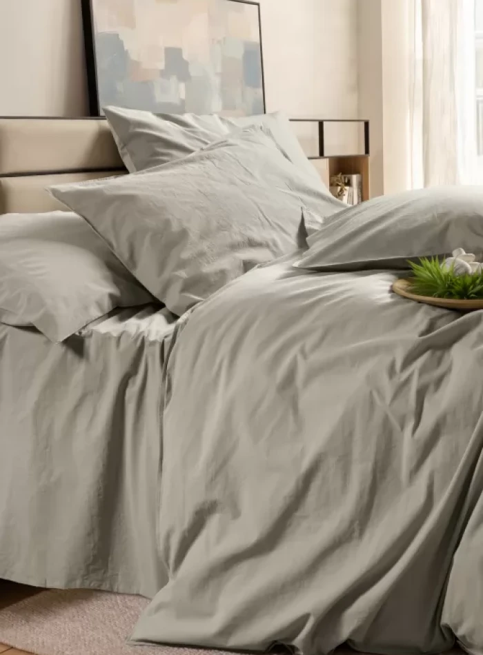Постільна білизна First Choice Arrow Greice Natural Cotton Series з вареної бавовни, євро 200×220 - Зображення 2