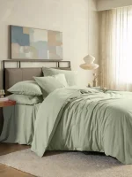 Постельное бельё First Choice Arrow Sagey Natural Cotton Series из варёного хлопка, евро 200×220
