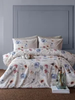 First choice Luther Beige постільна білизна ранфорс полуторна 160х220