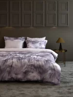 Постельное белье сатин First Choice Ruska Lilac полуторный 160х200, хлопок