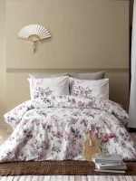 First choice Sheran Grey постільна білизна ранфорс полуторна 160х220