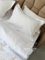 Постільна білизна Maison Dor Adrienne white 200x220 см бамбук жаккард - Зображення 11