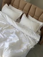Постільна білизна Maison Dor Adrienne white 200x220 см бамбук жаккард - Зображення 5