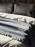 Махрове покривало 160х220 Maison Dor Les Azzures gri