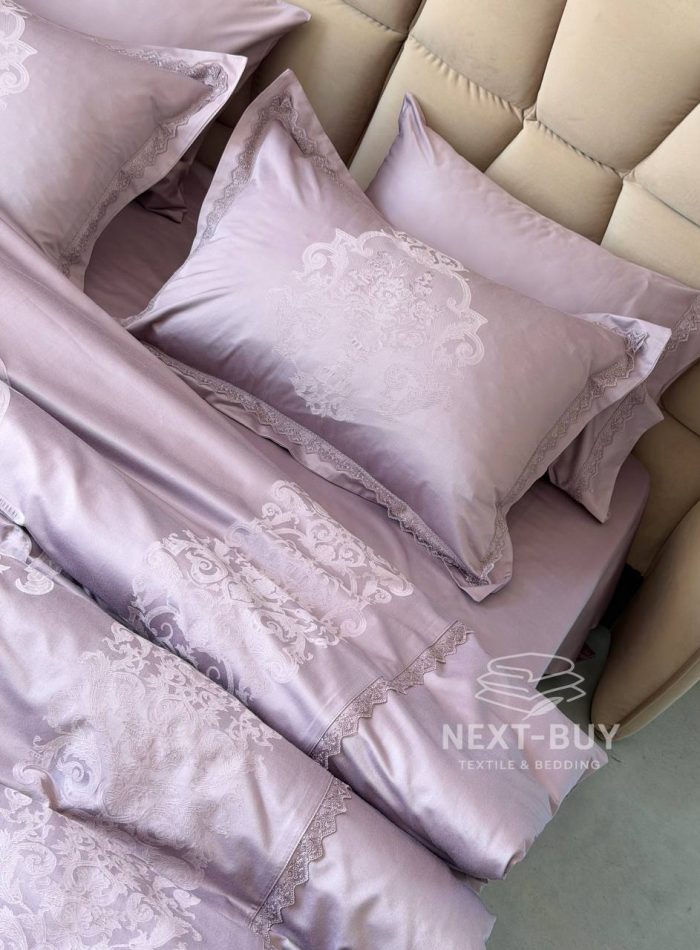 Постільна білизна Maison Dor Adrienne murdum 200x220 см бамбук жаккард - Зображення 12