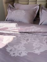 Постільна білизна Maison Dor Adrienne murdum 200x220 см бамбук жаккард - Зображення 11