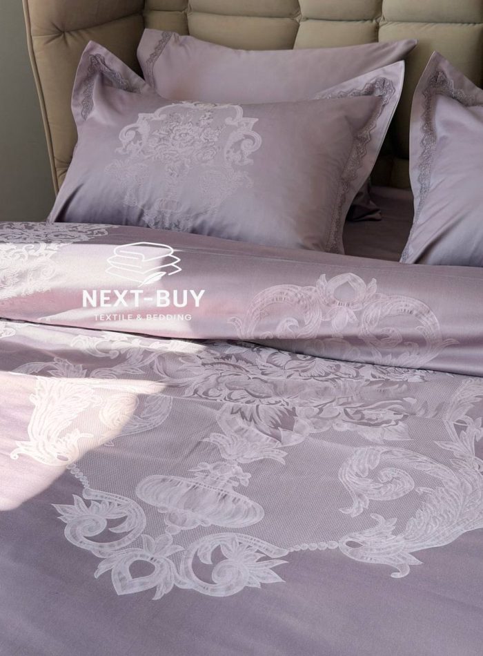 Постільна білизна Maison Dor Adrienne murdum 200x220 см бамбук жаккард - Зображення 11