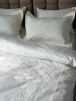 Постільна білизна Maison Dor Adrienne krem 200x220 см бамбук жаккард