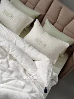 Постільна білизна Istanbul Home Collection Perge Mint з мусліну, євро 200×220 - Зображення 6