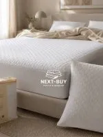 Наматрасник Istanbul Home Collection ALEZ 180×200+30 см, водонепроницаемый защитный чехол на матрас с бортом, Турция