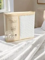 Наматрасник Istanbul Home Collection ALEZ 160×200+30 см, стёганый защитный чехол на матрас, Турция — изображение 5