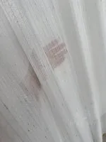 Турецький структурний тюль Urban Linen Stripe White, білий зі срібним блиском, арт. 876 - Зображення 14