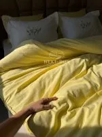 Постільна білизна варена бавовна Istanbul Sweet Dreams Daisy євро комплект 200х220 - Зображення 8