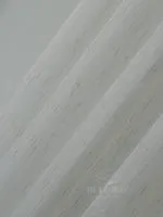 Тюль турецький структурний льон Natural Linen Lines, кремовий, арт. 874 - Зображення 7
