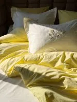 Постільна білизна варена бавовна Istanbul Sweet Dreams Daisy євро комплект 200х220 - Зображення 3