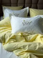 Постільна білизна варена бавовна Istanbul Sweet Dreams Daisy євро комплект 200х220 - Зображення 12