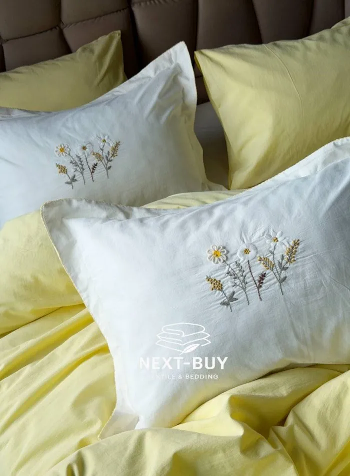 Постільна білизна варена бавовна Istanbul Sweet Dreams Daisy євро комплект 200х220 - Зображення 2