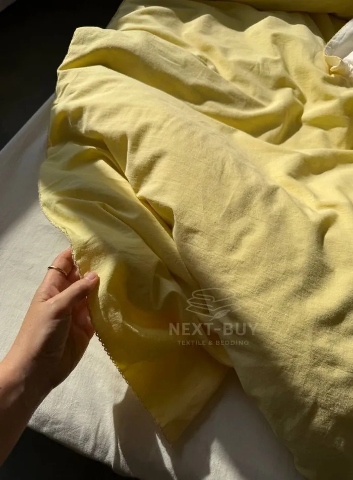 Постільна білизна варена бавовна Istanbul Sweet Dreams Daisy євро комплект 200х220 - Зображення 4