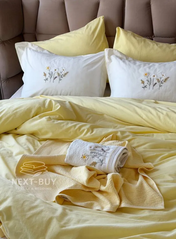 Набір рушників 2 шт Istanbul Sweet Dreams з об'ємною вишивкою - Зображення 9