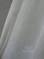 Тюль турецький структурний льон Natural Linen Lines, кремовий, арт. 874 - Зображення 15