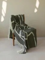 Покрывало-плед First Choice Sumina Yeşil, евро, 200×220 см, Турция